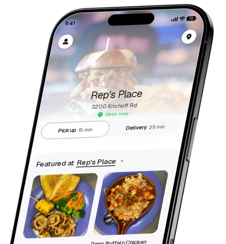 Rep's Place app preview