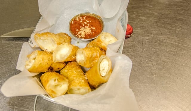 Mozzarella Wedges.
