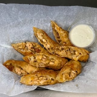 Buffalo Chicken Poppers