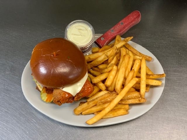 Crispy Chicken Sandwich.