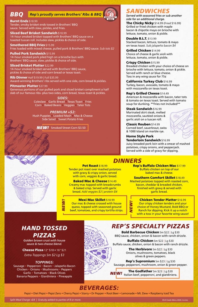 Menu Page #2