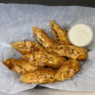 Buffalo Chicken Poppers