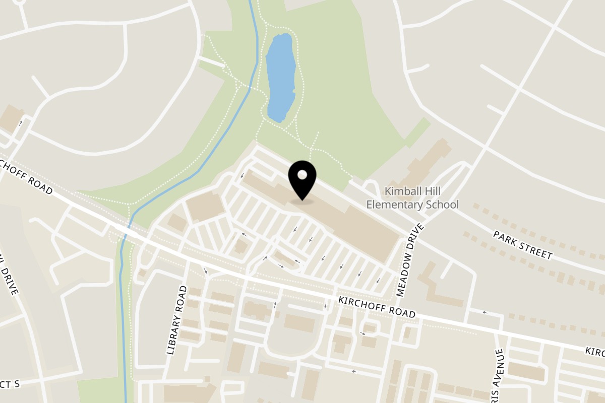 Map showing the location of Rep's Place on 3200 Kirchoff Rd in Rolling Meadows